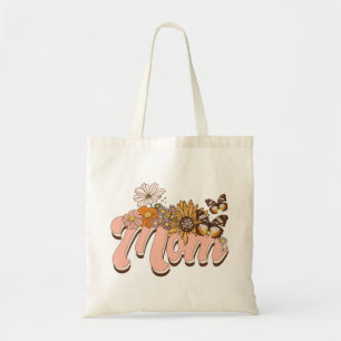 Tote Bag Maman Retro Floral
