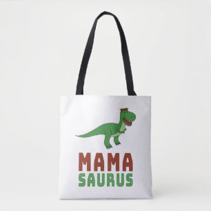 Tote Bag Mamasaurus Dinosaur Tyrannosaurus Rex Fête des mèr