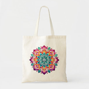 Tote Bag Mandala / Flower Design