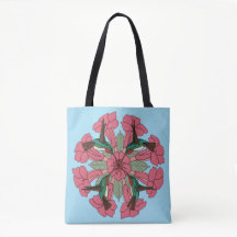 Mandala fourre-tout de colibri