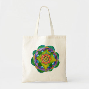 Tote Bag Mandala Peinture Tranquillité Budget Fourre-tout