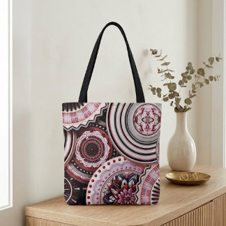 Tote Bag Mandalas Vintage