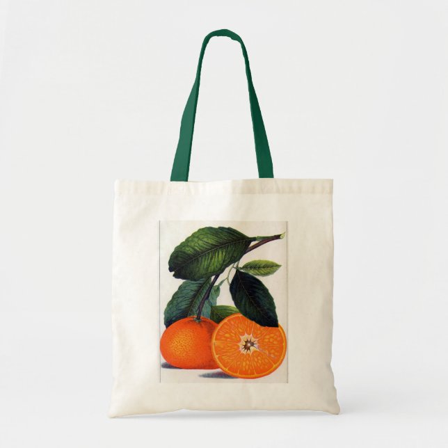 Tote Bag Mandarin Orange (Devant)