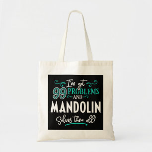 Tote Bag Mandolin Lover Shirt Don Mandolin Les Résout Tous