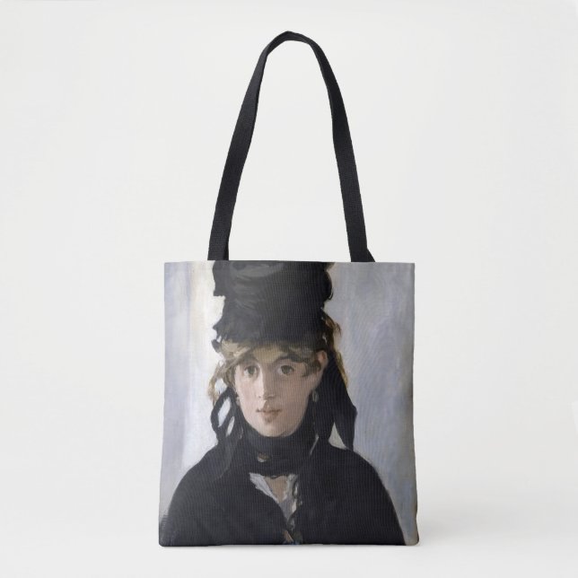 Tote Bag Manet - Berthe Morisot with a bouquet of violets (Devant)