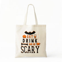 manger boire et être effrayant halloween