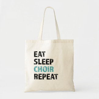 Tote Bag Manger, Dormir, Choeur, Répéter