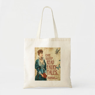 Tote Bag MANGER. DORMIR. LIRE LES TAXES DE FAIRY Fourre-tou