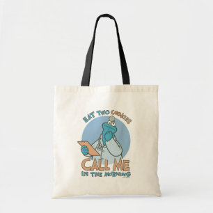 Tote Bag Mangez Deux Biscuits, Appelez-Moi le Matin