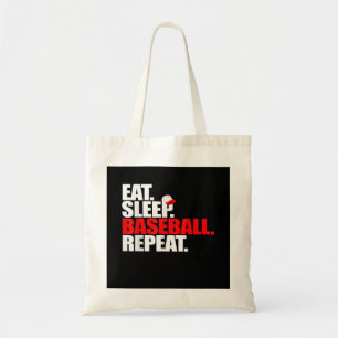 Tote Bag Mangez le baseball de baseball de base-ball de cha