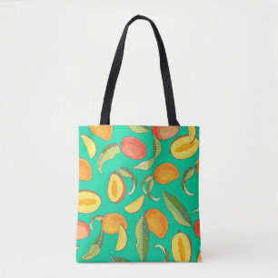 Tote Bag Mango Medley : Motif de fruits tropicaux