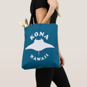 Tote Bag Manta Ray Plongée à Kona, Hawaii