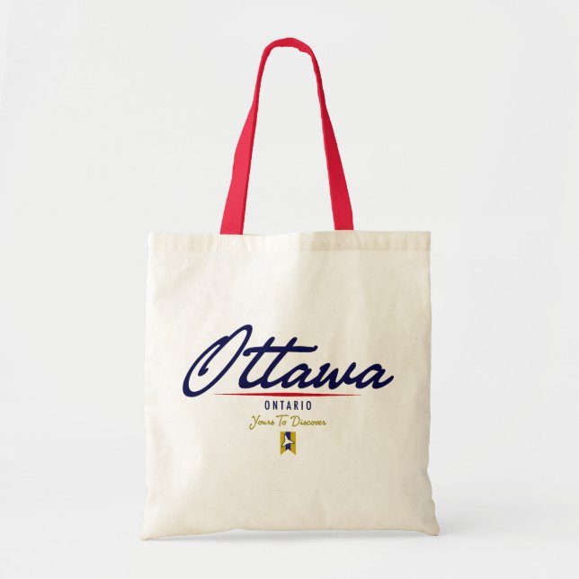 Tote Bag Manuscrit d'Ottawa (Devant)
