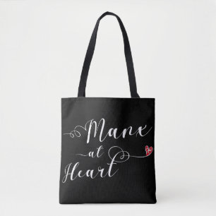 Tote Bag Manx Au Coeur Épicerie Sac, Île de Man