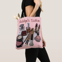 Maquillage de Salon de Beauté Rose Pâle Personnali