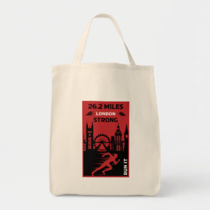 Tote Bag Marathon Runner Londres 26.2