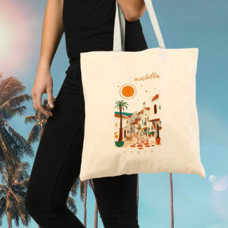 Tote Bag Marbella spain holiday mediterranean 