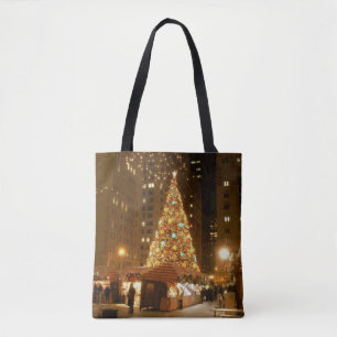 Tote Bag Marché de Noël - 21 décembre 2005 à Chicago