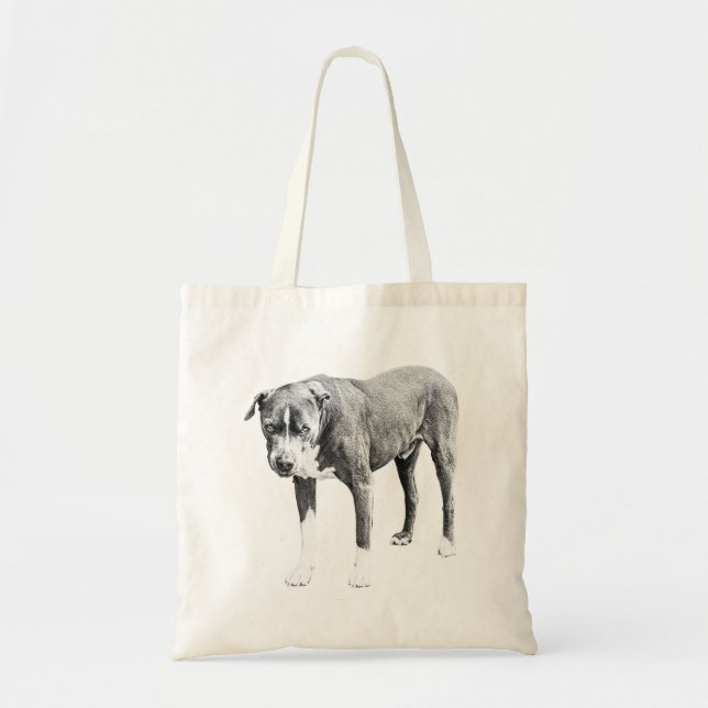 Tote Bag Marché de vacances Pit Bull Fourre-tout (Devant)