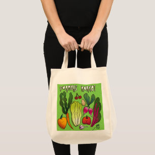 Tote Bag Marché des agriculteurs