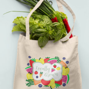 Tote Bag Marché des fermiers cultivés localement