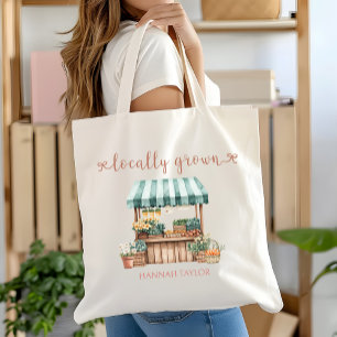 Tote Bag Marché des fermiers cultivés localement