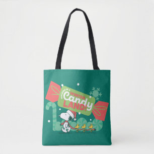 Tote Bag Marcher Dans Un Pays De Bonbons D'Hiver!