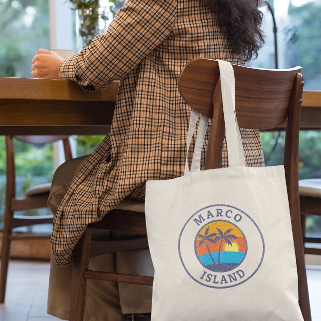 Tote Bag Marco Island, Floride style classique défraîchi (Créateur téléchargé)
