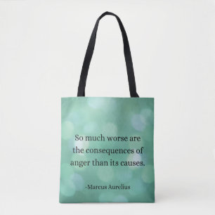 Tote Bag Marcus Aurelius : Conquérir la colère, Trouver la