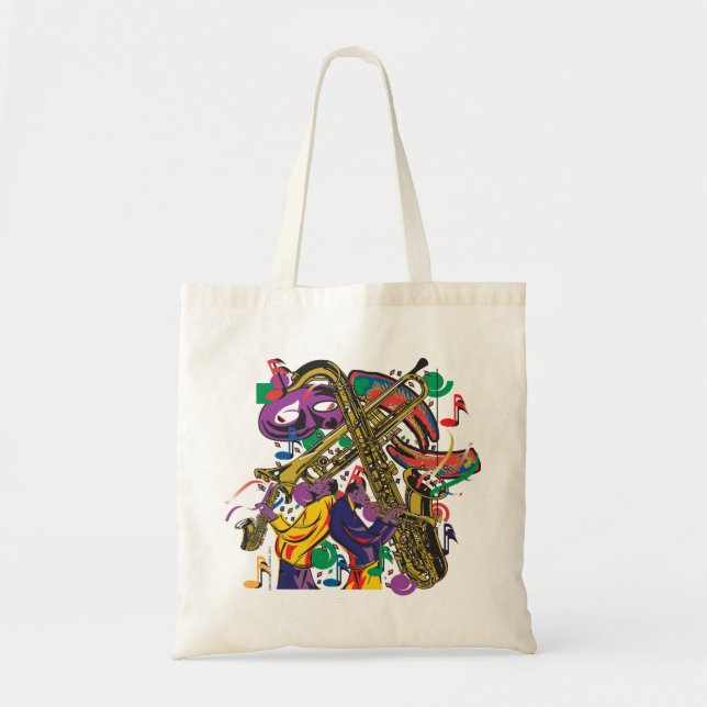 Tote Bag Mardis BARIOLÉ Gras (Devant)