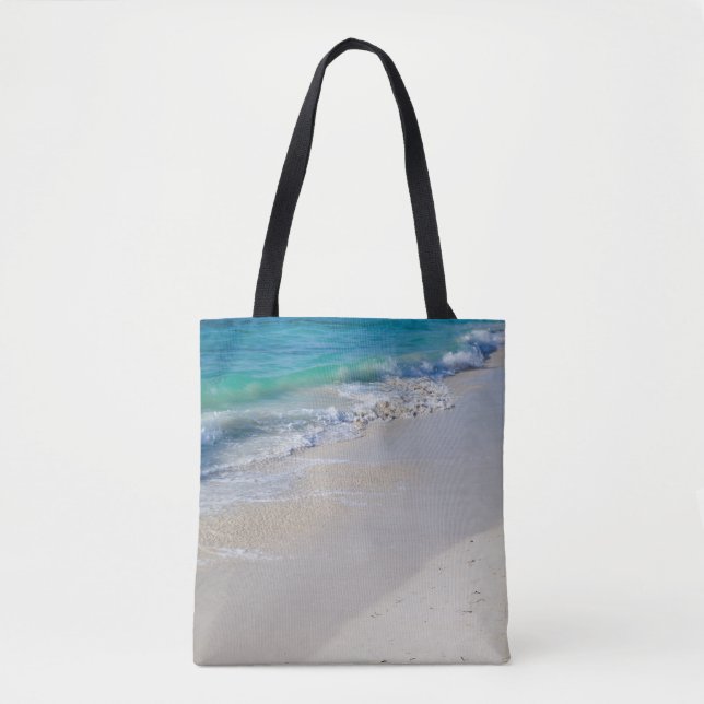 Tote Bag Marée basse à la plage (Devant)
