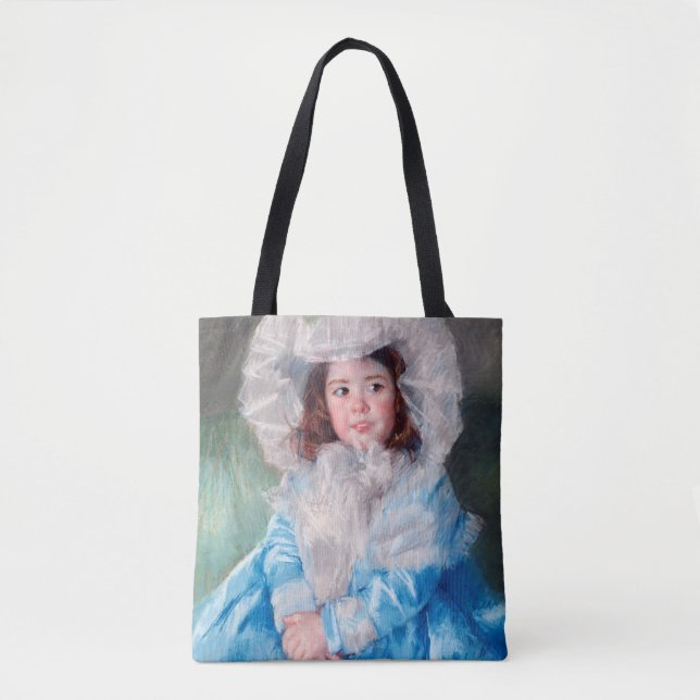 Tote Bag Margot en bleu, Mary Cassatt (Devant)