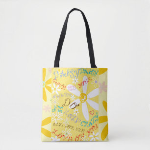 Tote Bag Marguerite folle