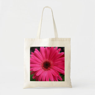Tote Bag Marguerite rose de Gerbera