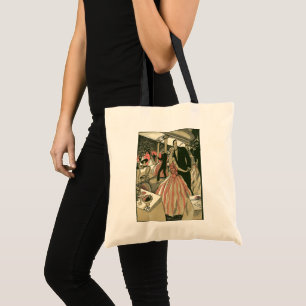 Tote Bag Mariage Art Déco Vintage, Première Danse des Jeune
