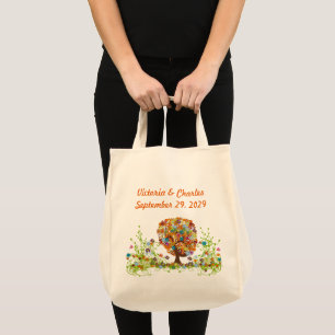 Tote Bag Mariage de la branche côté forêt enchantée