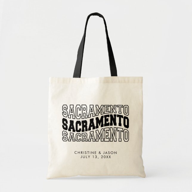 Tote Bag Mariage de Sacramento (Devant)