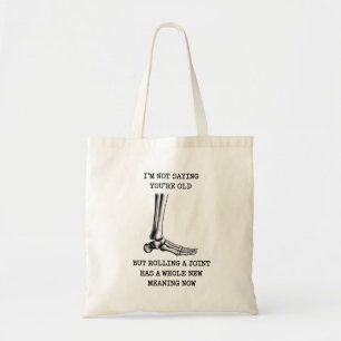 Tote Bag Mariage drôle d'anniversaire conjoint qui vieillit