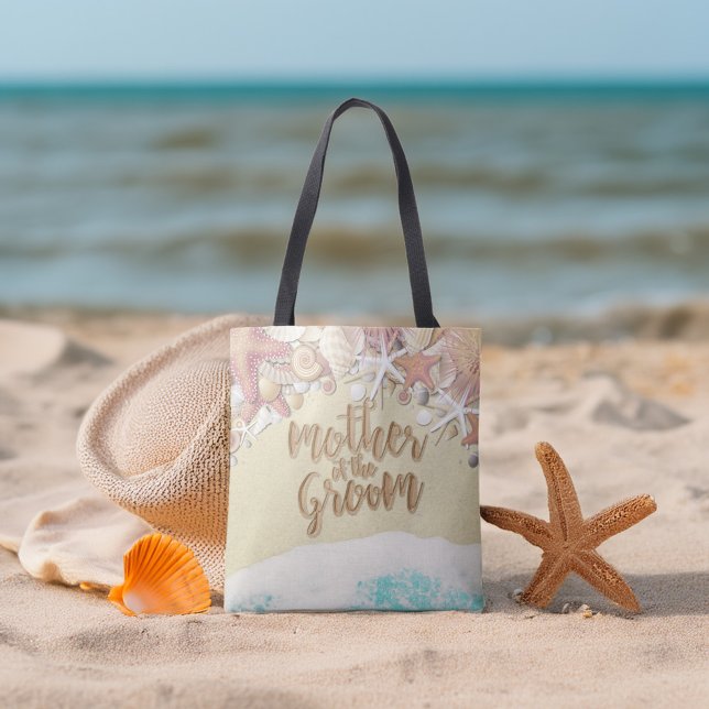 Tote Bag Mariage Mère de la chambre Été Plage Starfish (Créateur téléchargé)