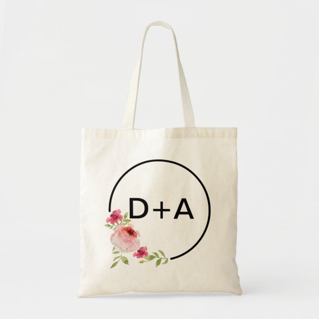 Tote Bag Mariage moderne Fourre-tout (Devant)