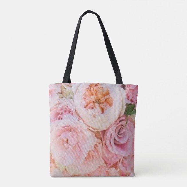 Tote Bag Mariage rose (Dos)