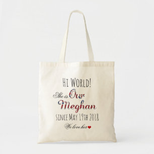Tote Bag Mariage royal Meghan Markle Prince Harry 19 mai