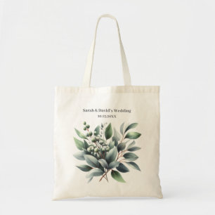 Tote Bag Mariage rustique Eucalyptus