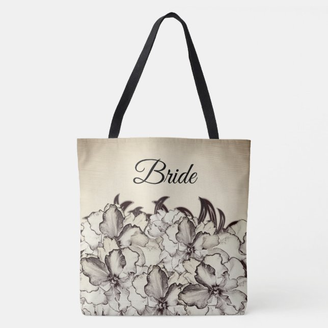 Tote Bag Mariage Vintage (Devant)