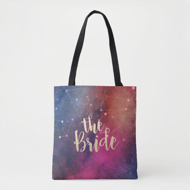 Tote Bag Mariages mariages Gorgeous Star Nebula Constellati (Devant)
