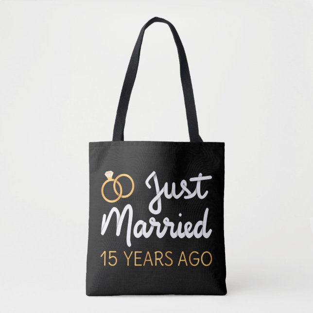 Tote Bag Marié Il Y A 15 Ans IV (Devant)