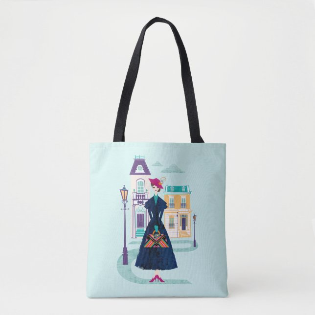 Tote Bag Marie Poppins| Cuillère de sucre (Devant)