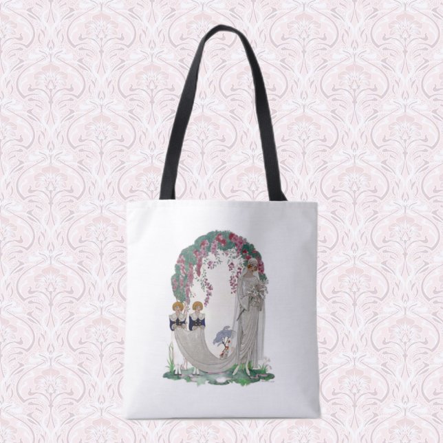 Tote Bag Mariée Art Déco  (Créateur téléchargé)