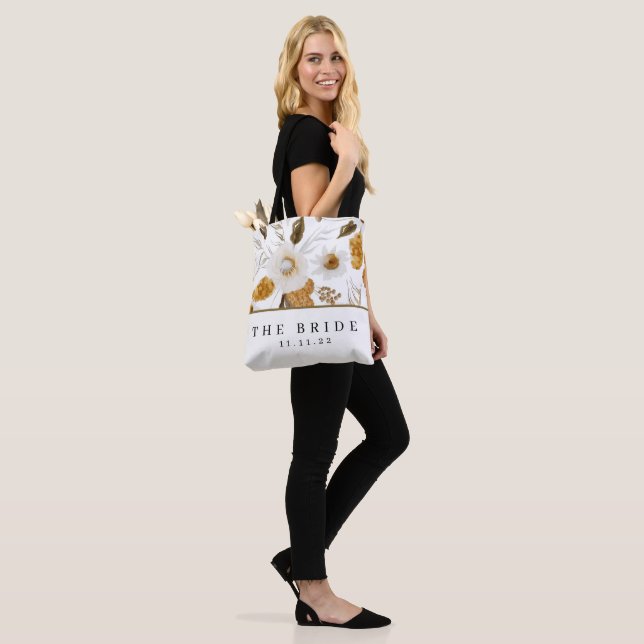 Tote Bag Mariée personnalisée Fourre-tout (Sur le modèle)