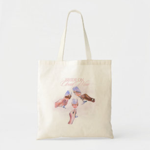 Tote Bag Mariée sur Vin Cloud   Création drôle pour une fêt